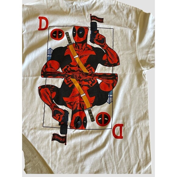 Men’s Graphic Tees T-shirts Size Large Marvel Deadpool & Attack on Titans NWOT - Picture 3 of 6